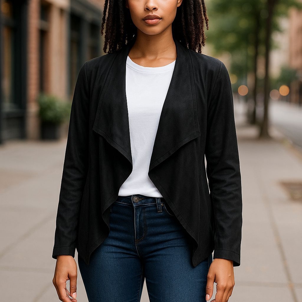 Zara Black Women's Leather Jacket